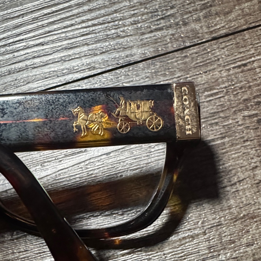 Coach Tortoise Shell Eyeglasses - Picture 10 of 10
